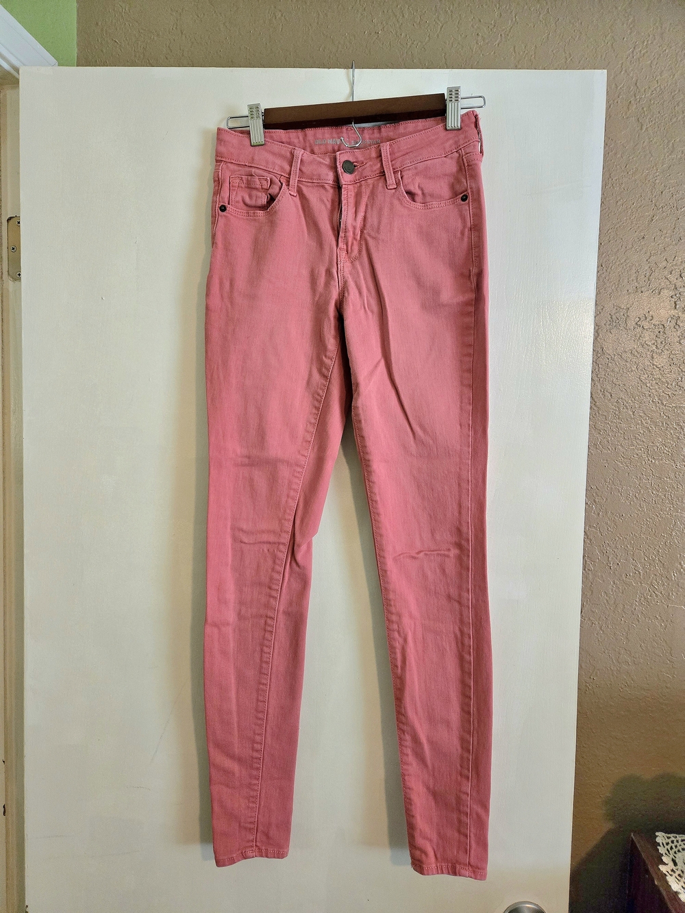 Old Navy Coral Pink Skinny Jeans
